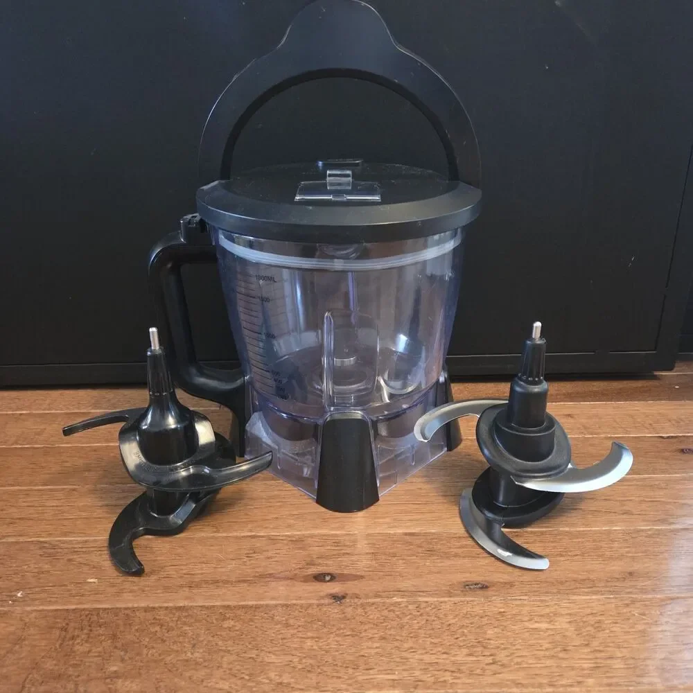 Ninja BL780CO 7-Cup 64 oz Food Processor Bowl w/Lid and Two Blades OEM